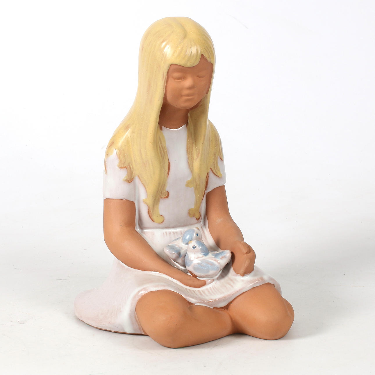 FIGURIN, flicka, lergods, Edit Risberg, Jie.