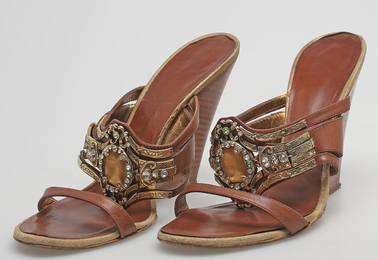 SANDALETTER, ett par, Giuseppe Zanotti, Italien. Storlek 39.