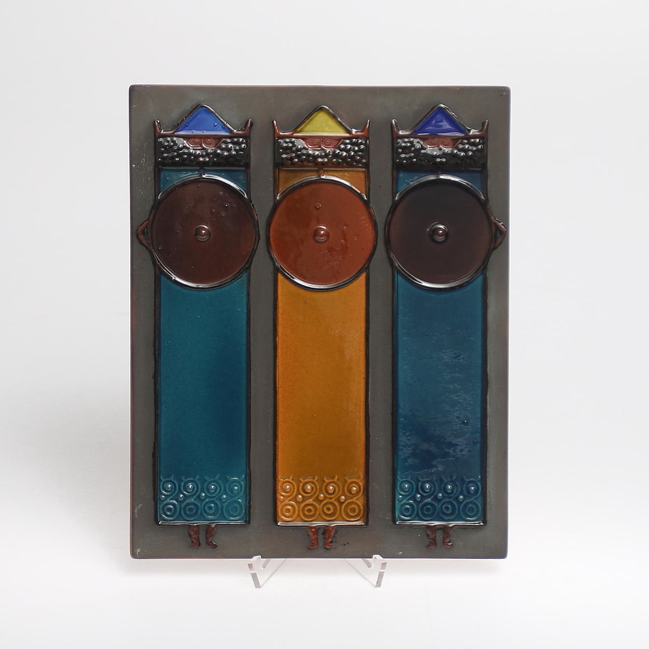 VÄGGPLATTA, keramik, Inger Persson, Rörstrand.