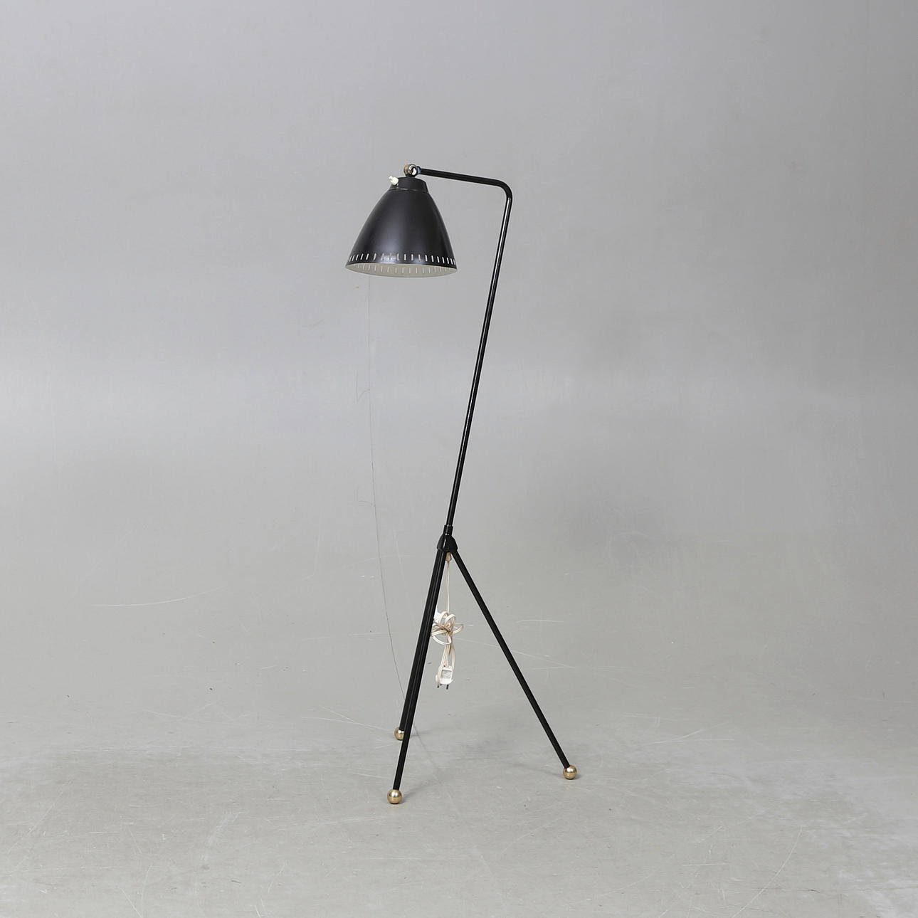 STEHLEUCHTE, Industriedesign, 1950er Jahre.