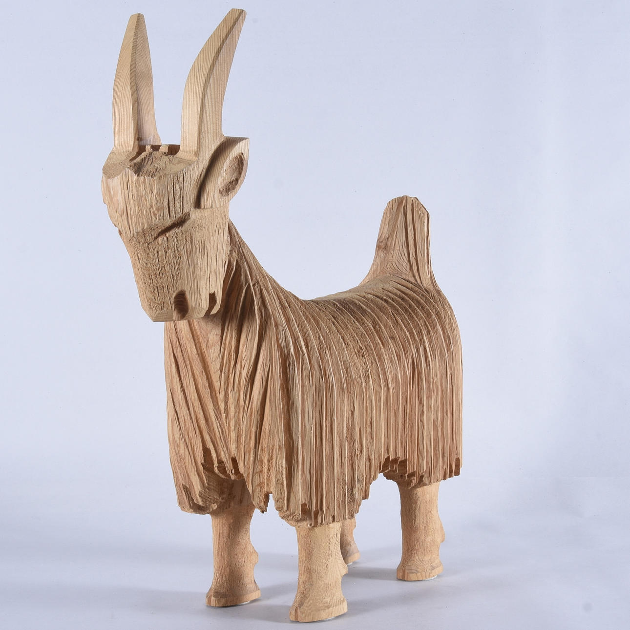 OIDENTIFIERAD KONSTNÄR. Skulptur, trä.