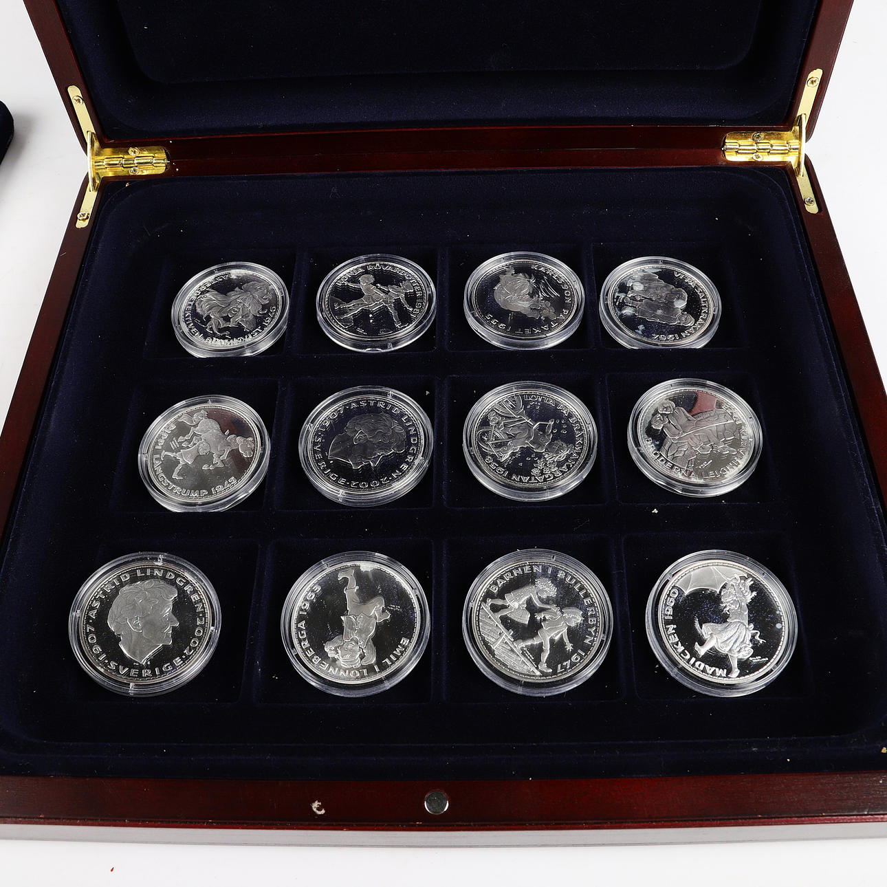 MYNTSAMLING, Astrid Lindgren 1907-2002, silver.