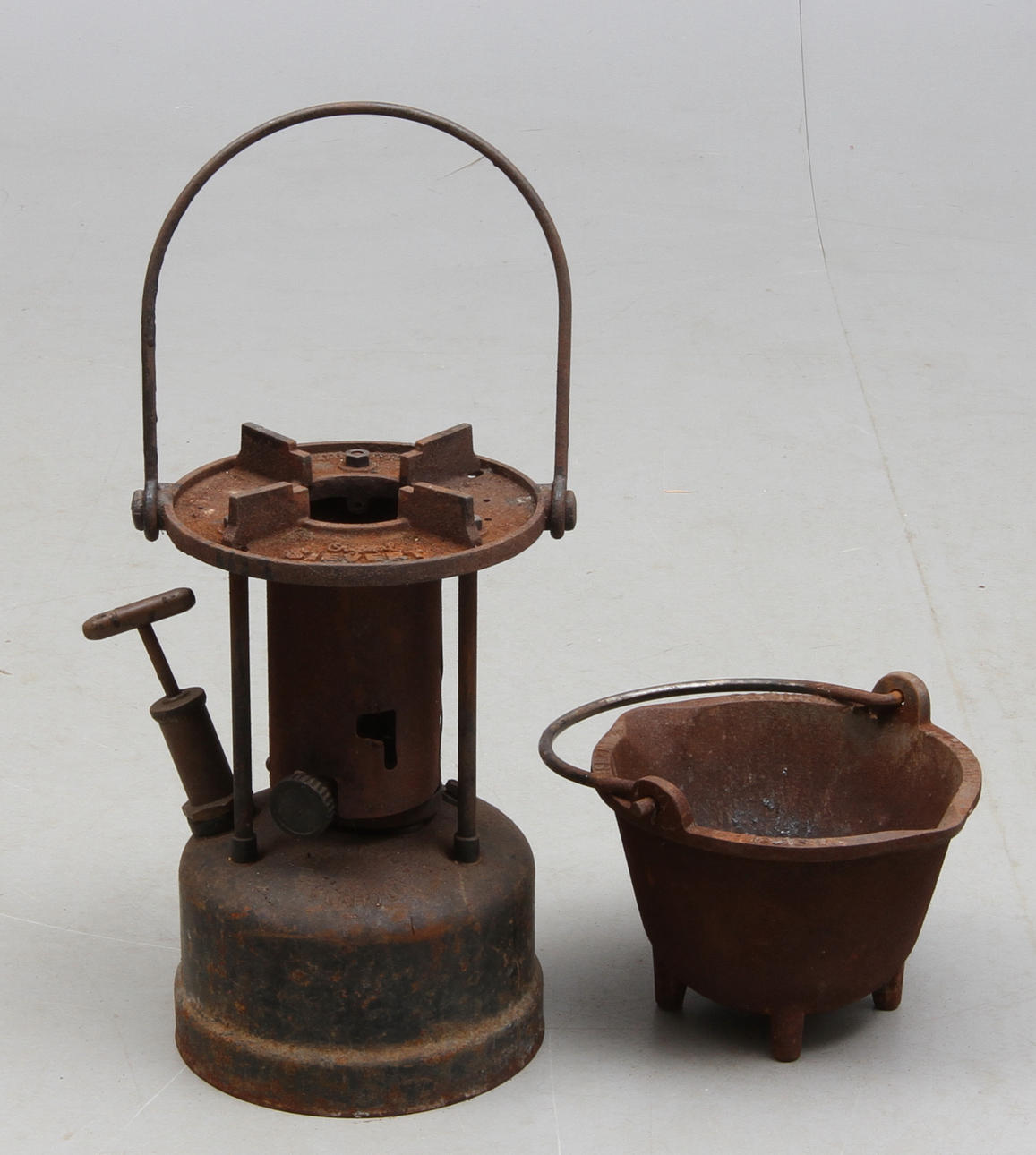 FOTOGENBRÄNNARE med KITTEL, Sieverts samt Primus, 1900-tal.