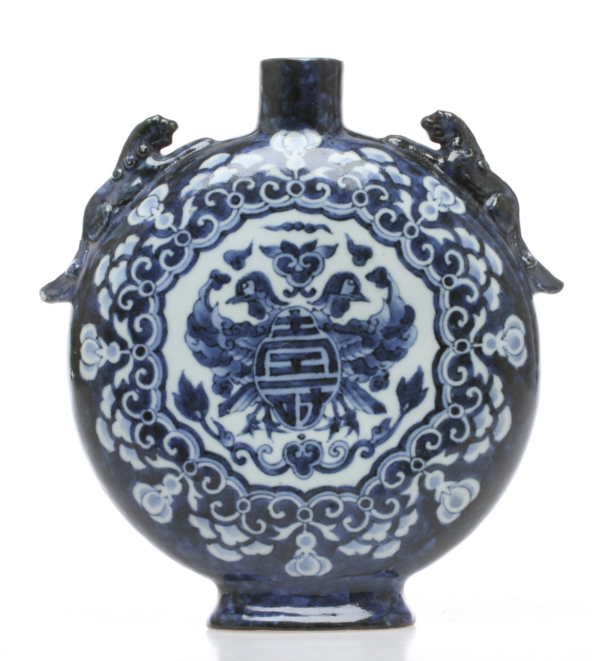 PILGRIMSFLASKA, porslin, Kina.