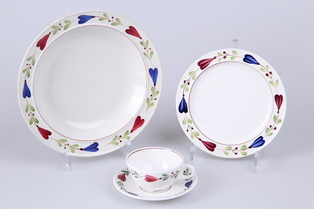 SERVISDELAR, 41 delar, "Ranka" Gustavsberg.