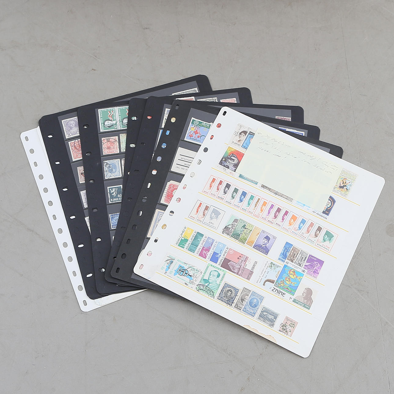 STAMPS, large box, 1900s.