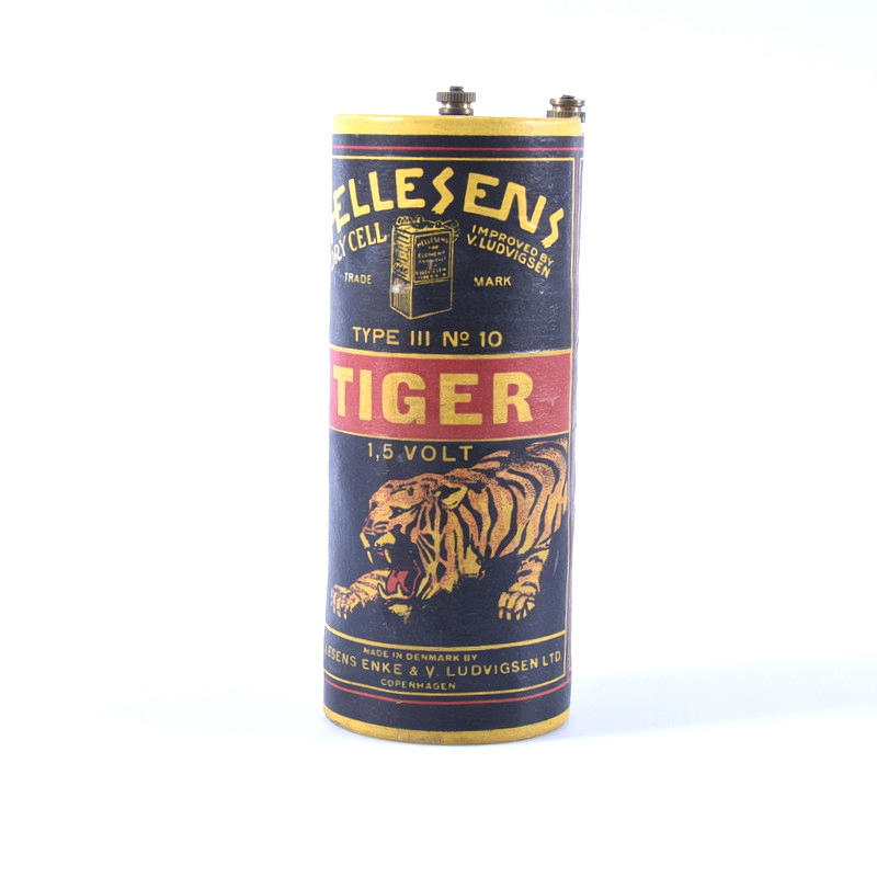BATTERI, Hellesens, Tiger, type III, No 10.