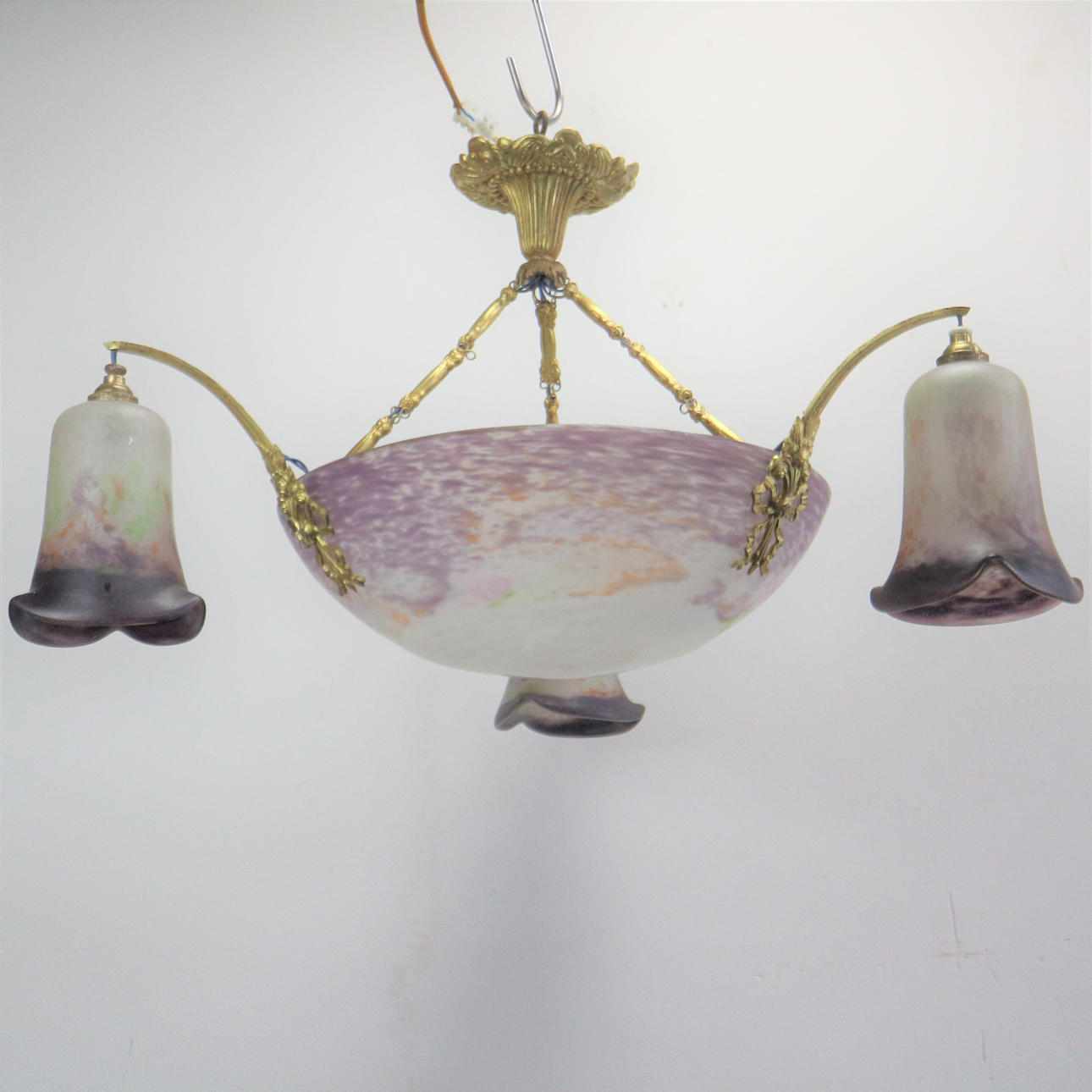 ANTIKE JUGENDSTIL LAMPE.