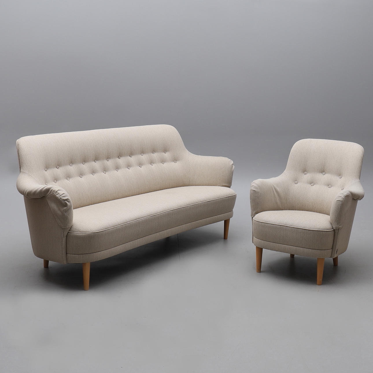 CARL MALMSTEN. "SAMSAS", SOHVA JA NOJATUOLI.