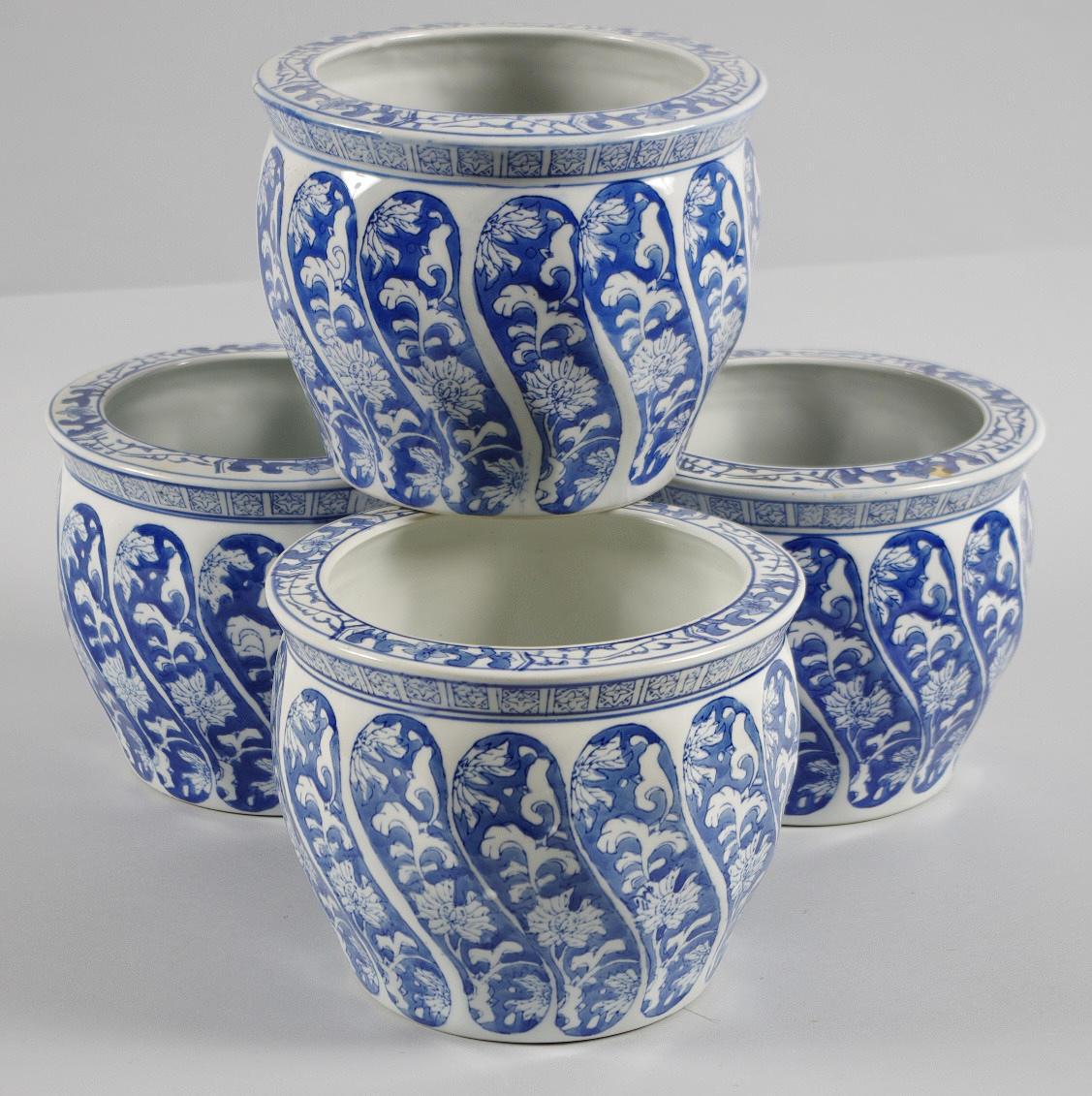 YTTERFODER, 4 stycken, Kina, sent 1900-tal.