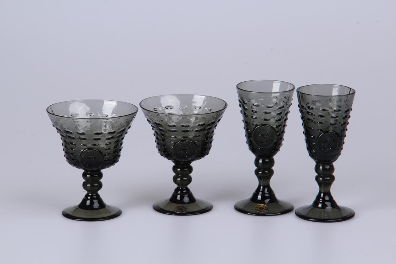 GLAS, 4 st, "Hertig Carls glas", Reijmyre.