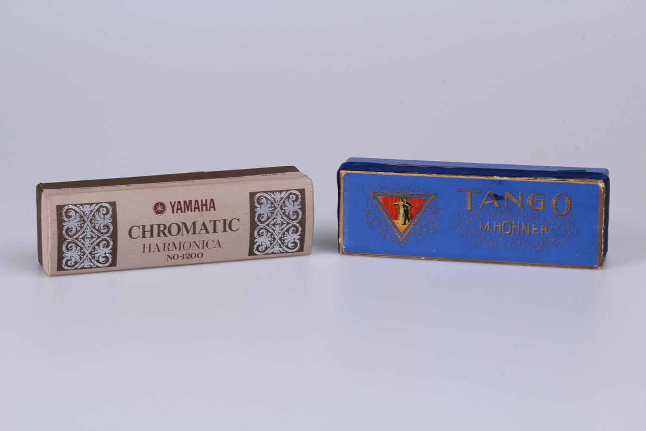 MUNSPEL, 2 st, "Tango", M.Hohner, "Chromatic", Yamaha.