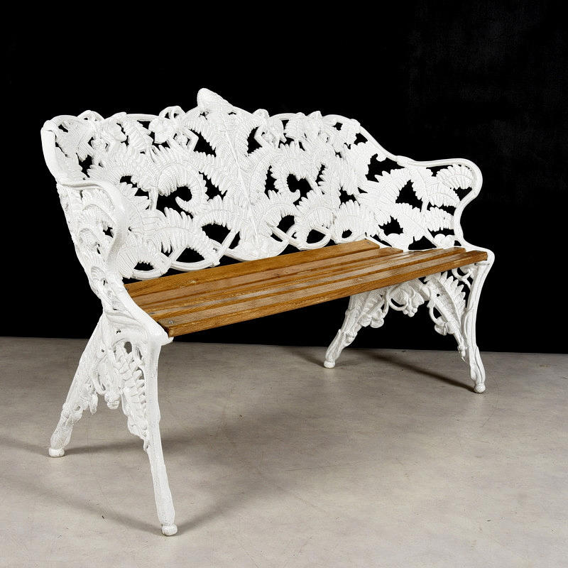 TRÄDGÅRDSSOFFA, Ormbunkemodell, 1900-tal.