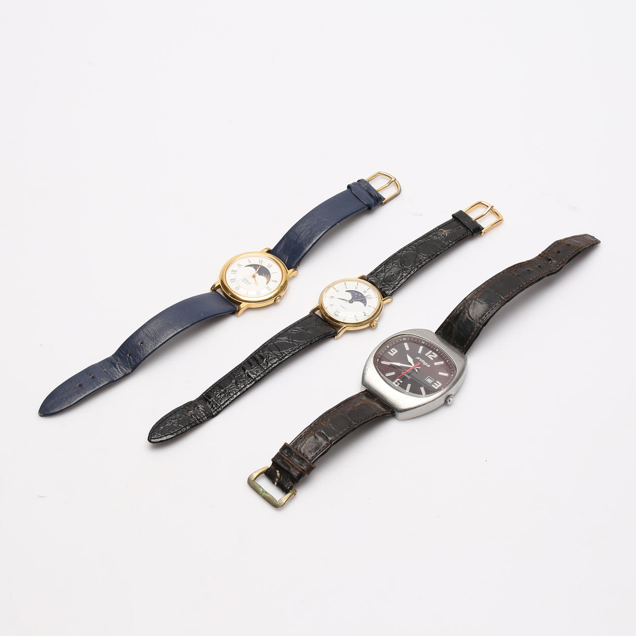 ARMBANDSUR, 3 st, bland annat Lorus.