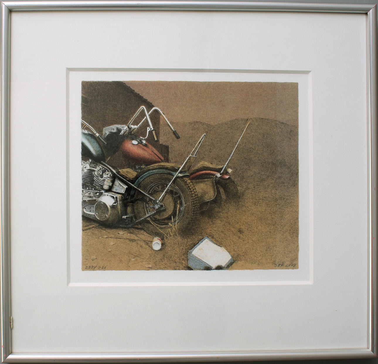 JOHN ERIK FRANZÉN. Färglitografi, signerad och numrerad 293/320.