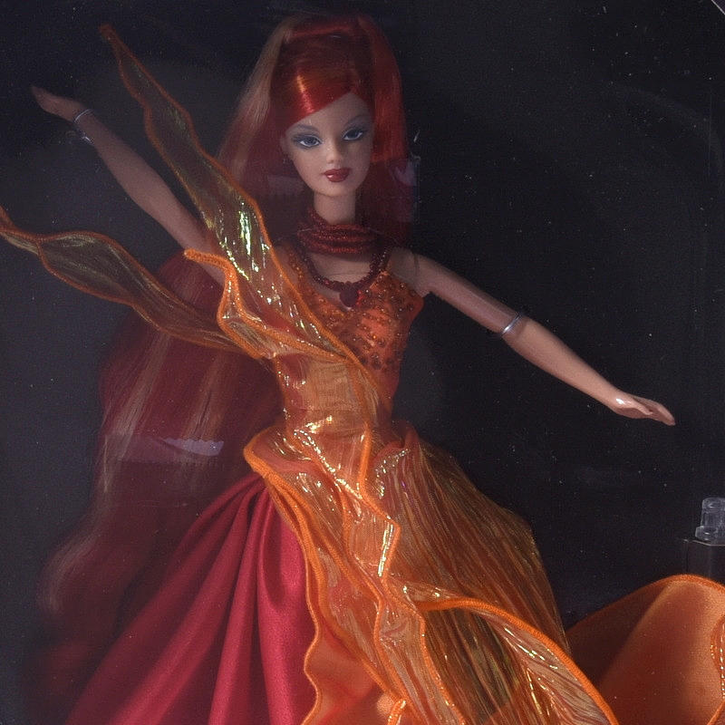 BARBIE DOLL, Dancing Fire, Mattel, 1999.
