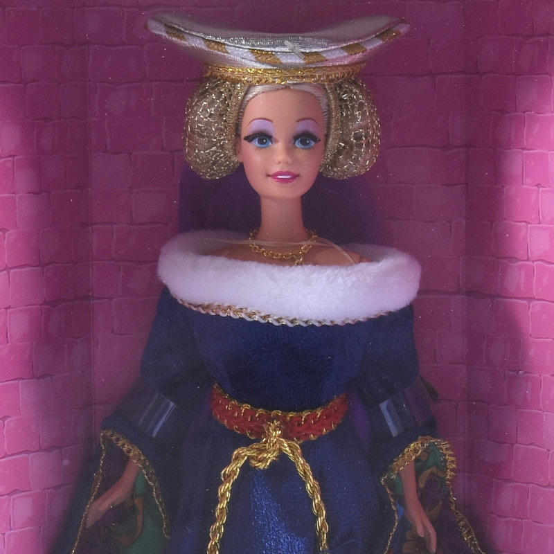 MUÑECA BARBIE, Dama Medieval, Mattel, 1994.