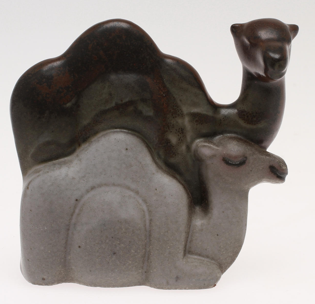 FIGURIN, stengods, "Dromedar", Lisa Larson, Gustavsberg.