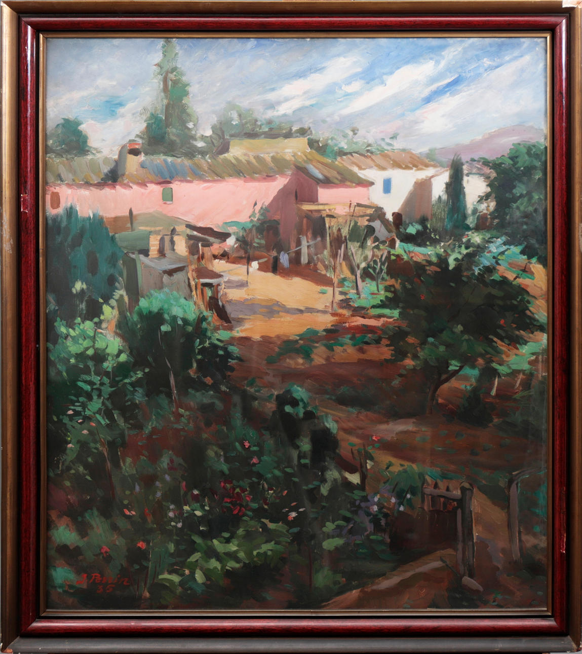 JOSEP PERRIN BAULIES. Rural view.