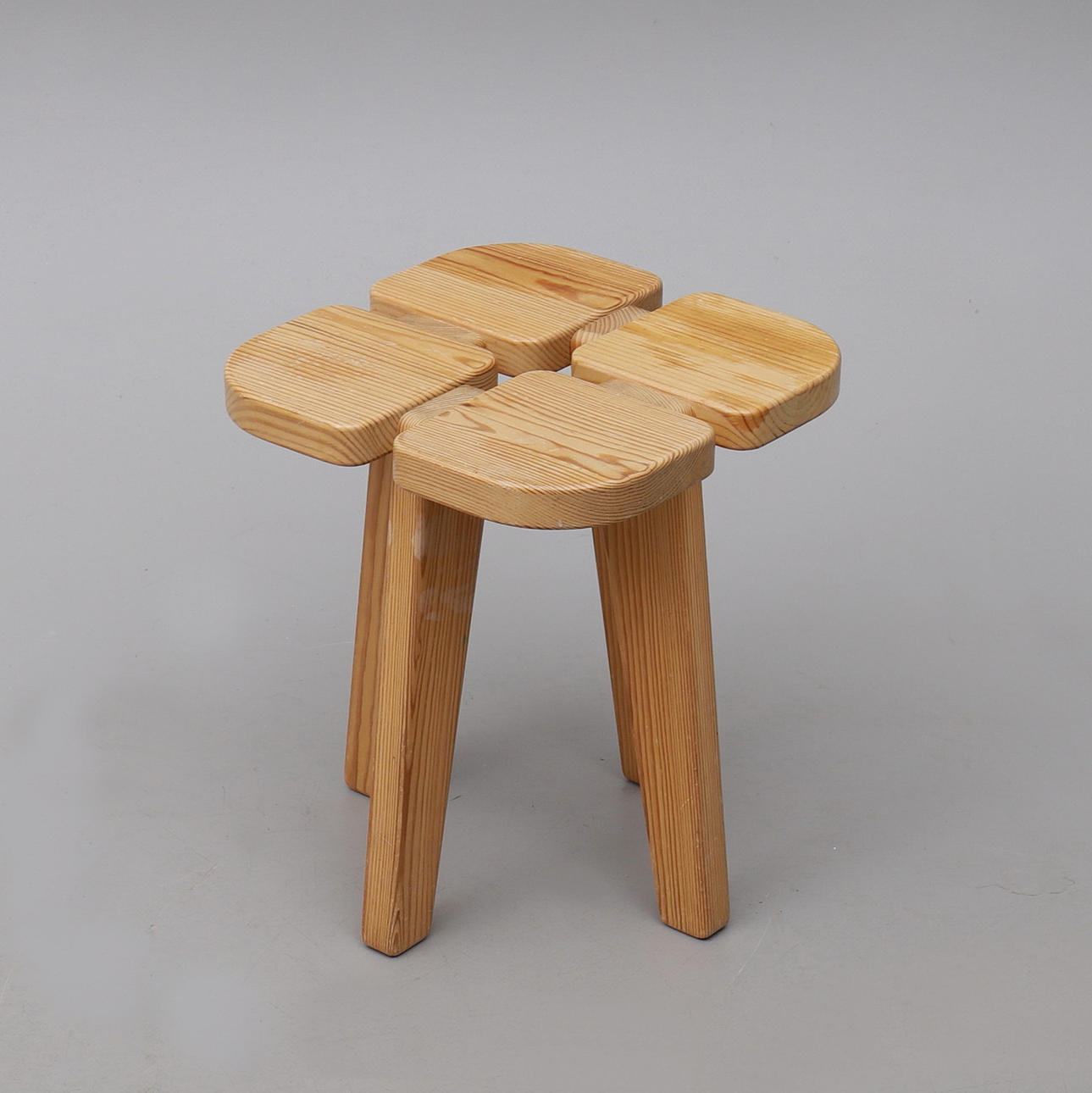LISA JOHANSSON-PAPE. "APILA", Stool, PINE.