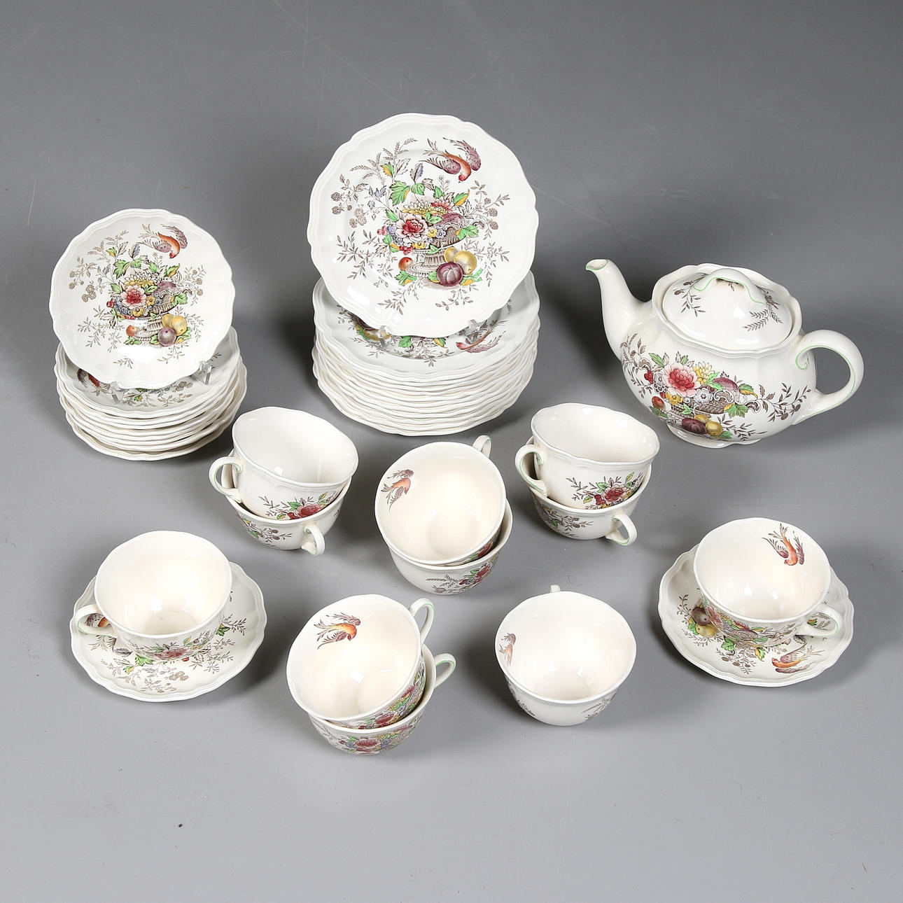 TESERVIS, 35 st, England, Royal Doulton Hampshire, 1900-talets mitt.