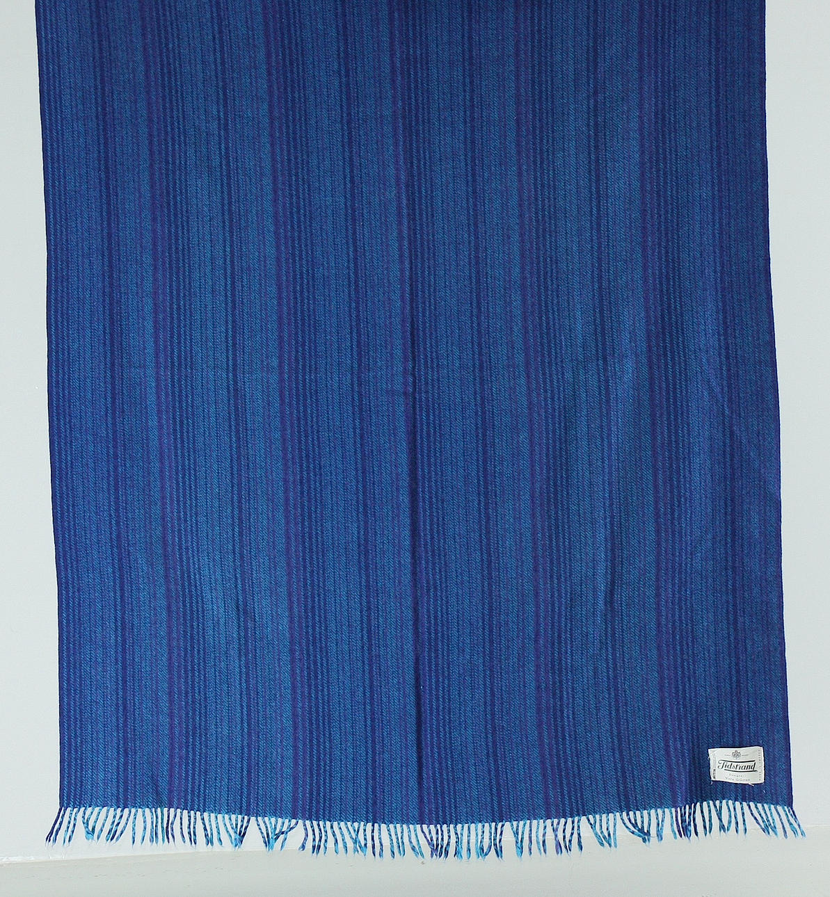 VIOLA GRÅSTEN. plaid, wool, Tidstrand.