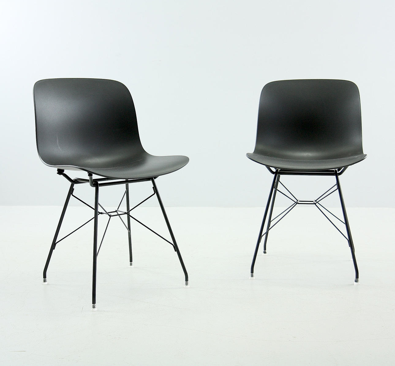 MARCEL WANDERS. Chairs, a pair, Troy Magis, Italy.