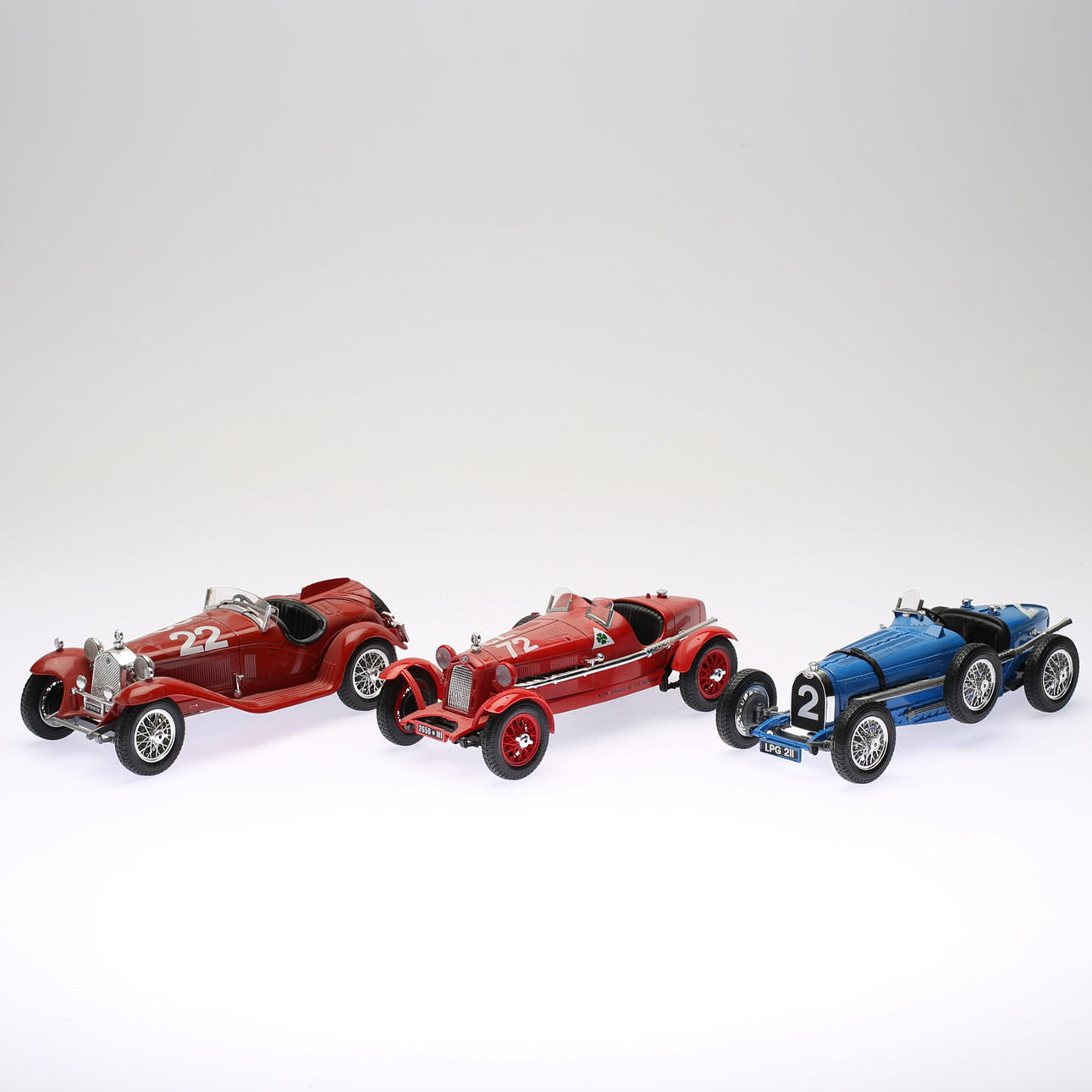 MODELLBILAR, 3 st, Burago.