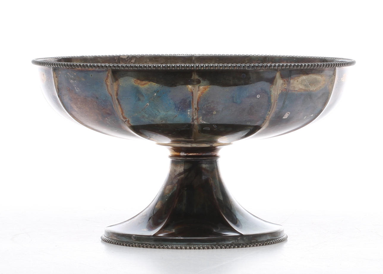 SKÅL, på fot, silver, Hallengren, Malmö. 1916.