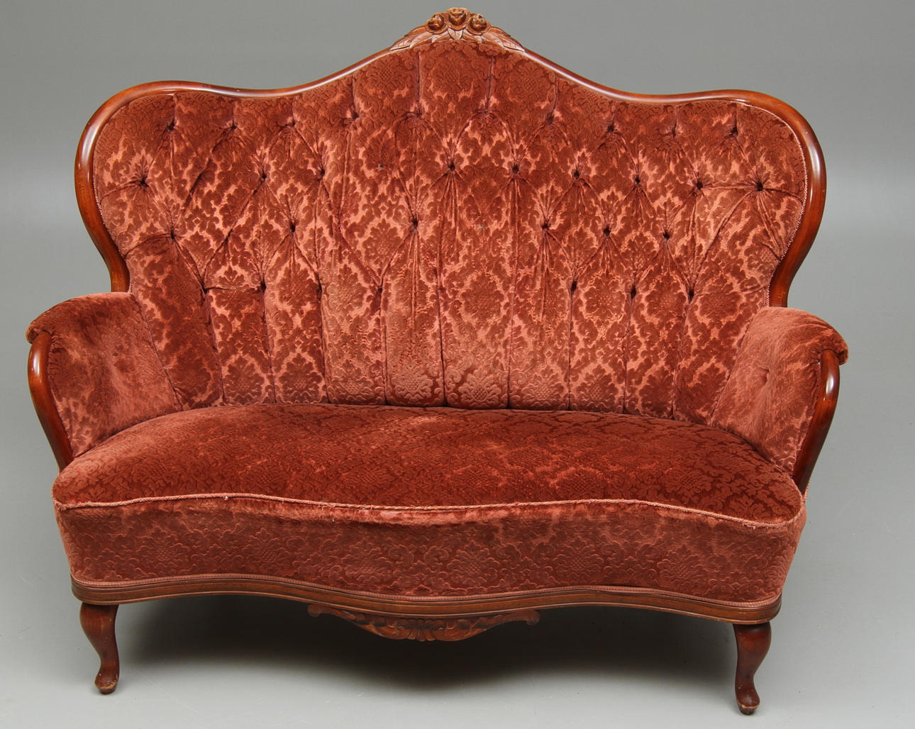 SOFA, rococo style, 1900s.