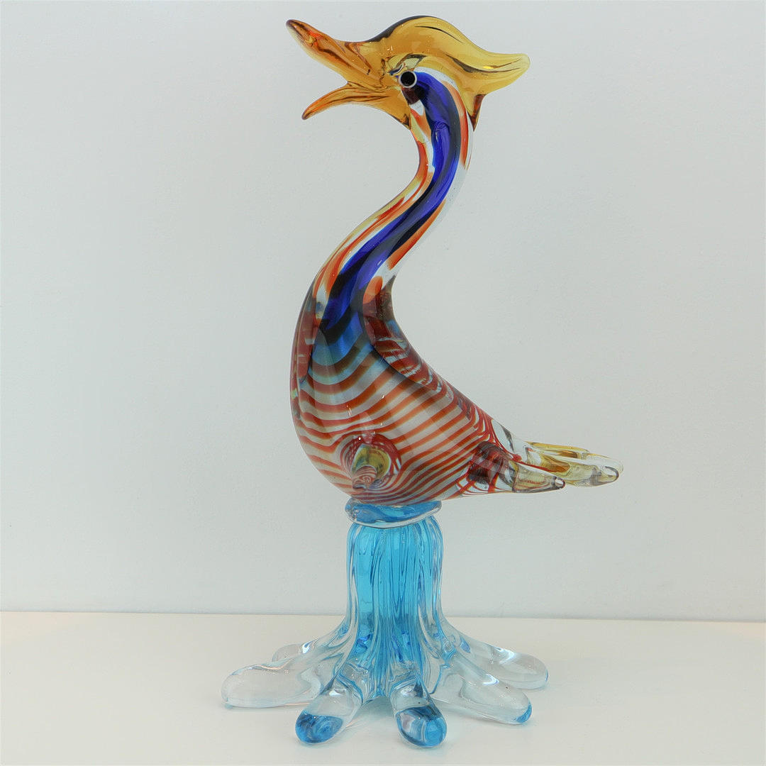 Murano Glass Bird Archimede Seguso ムラーノ ARCHIMEDE SEGUSO. MURANO GLASS BIRD. Glass - Other - Auctionet