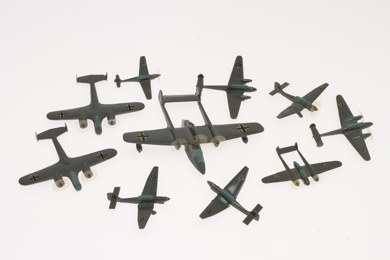 WIKING FLYGPLAN SKALA 1:200, 10 stycken TYSKA.