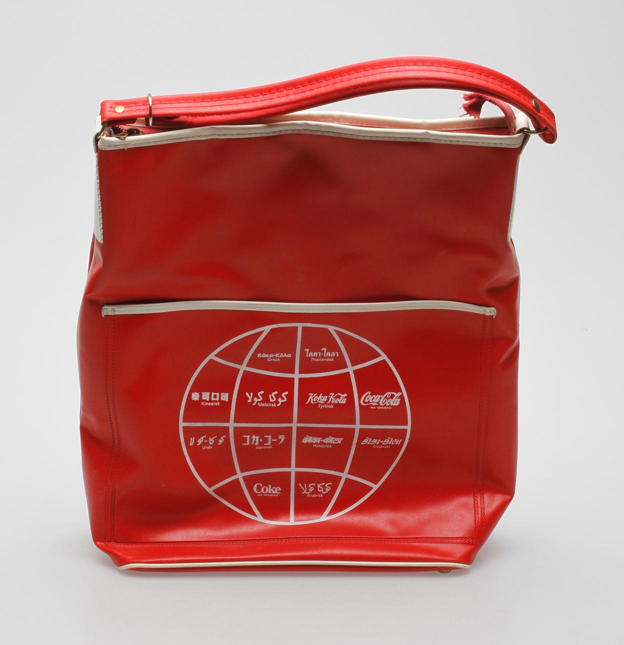 BOLSA NEVERA, Coca Cola, años 60-70.