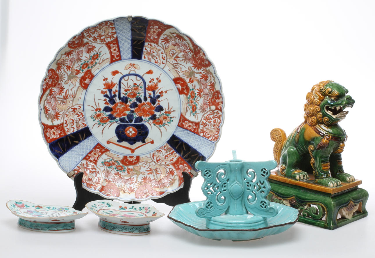 PARTI PORSLIN, 5 delar, Kina.