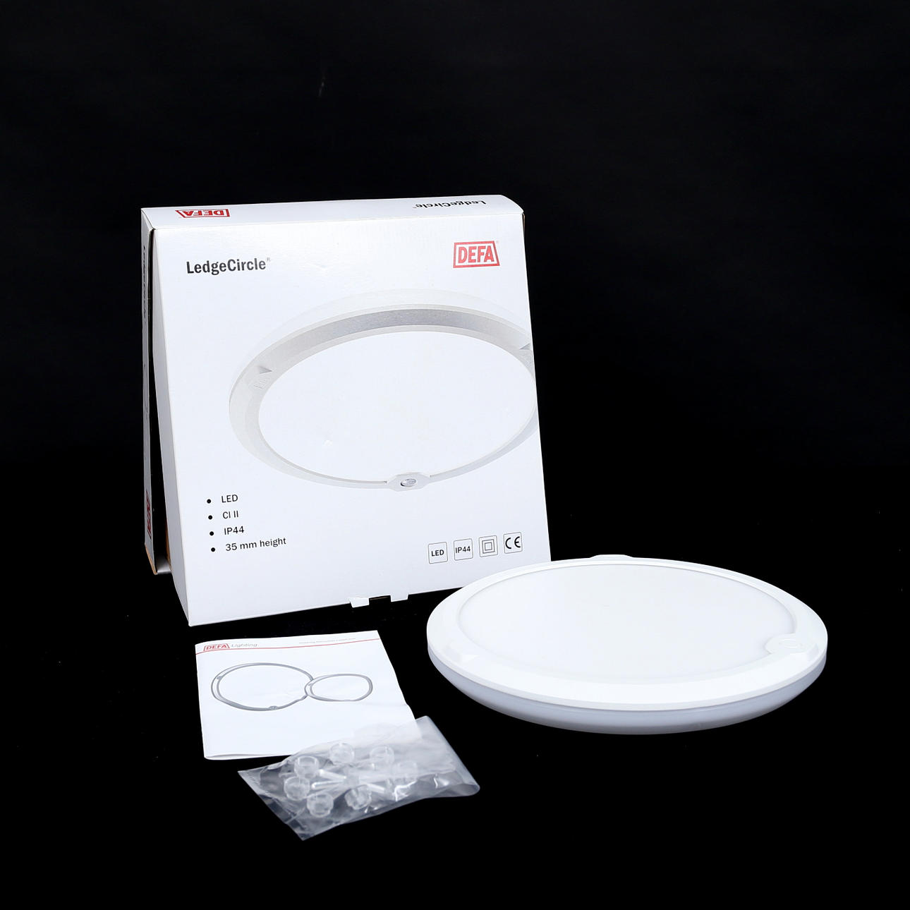 CEILING/WALL FIXTURE, "Ledge Circle", Defa.