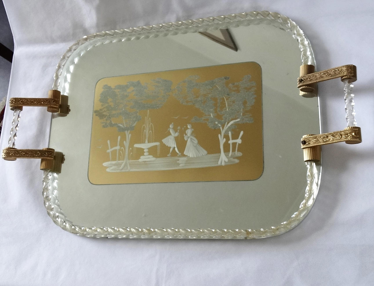 MURANO SPEGELBRICKA, omkring 1960.