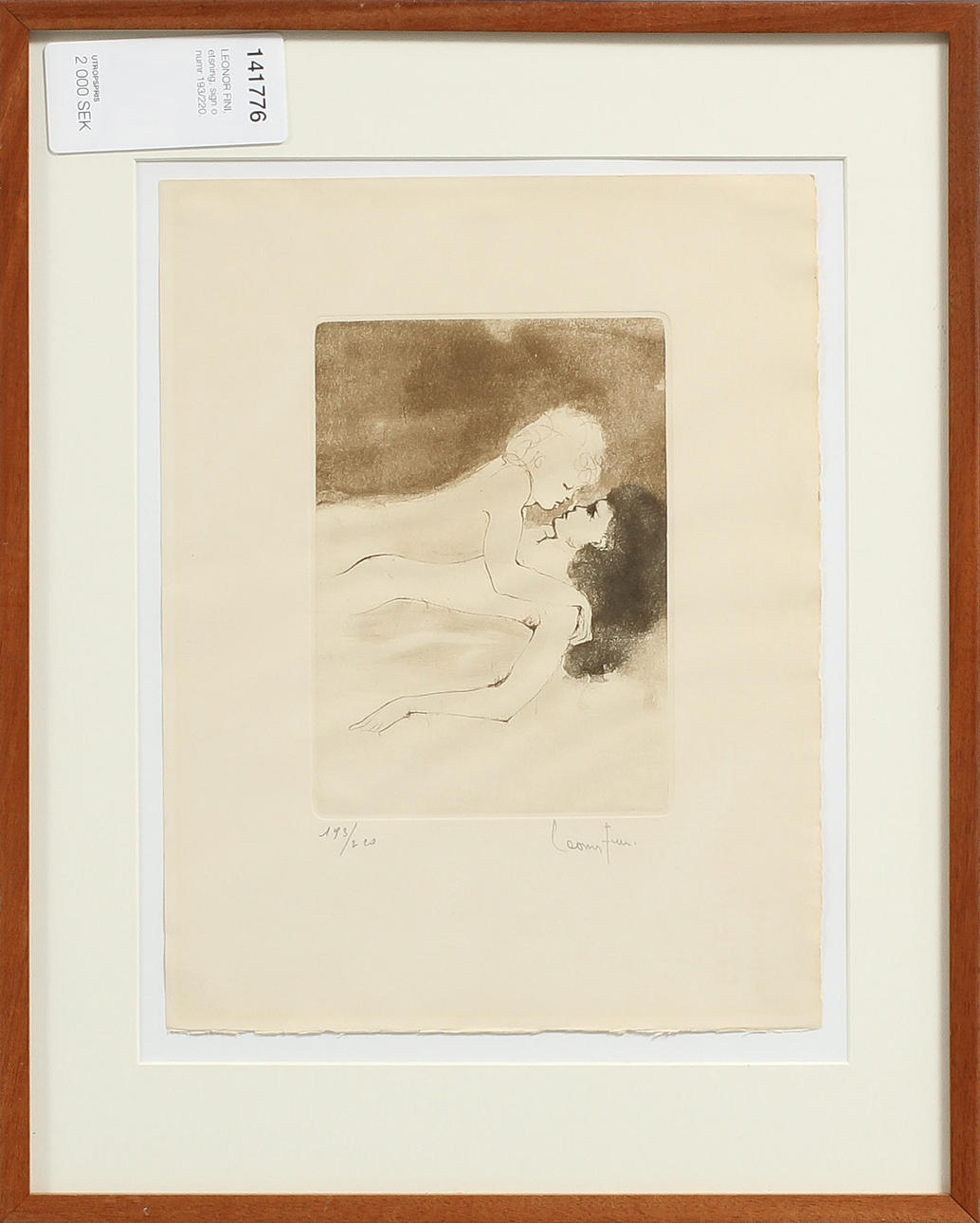 LEONOR FINI, etsning, sign o numr 193/220.