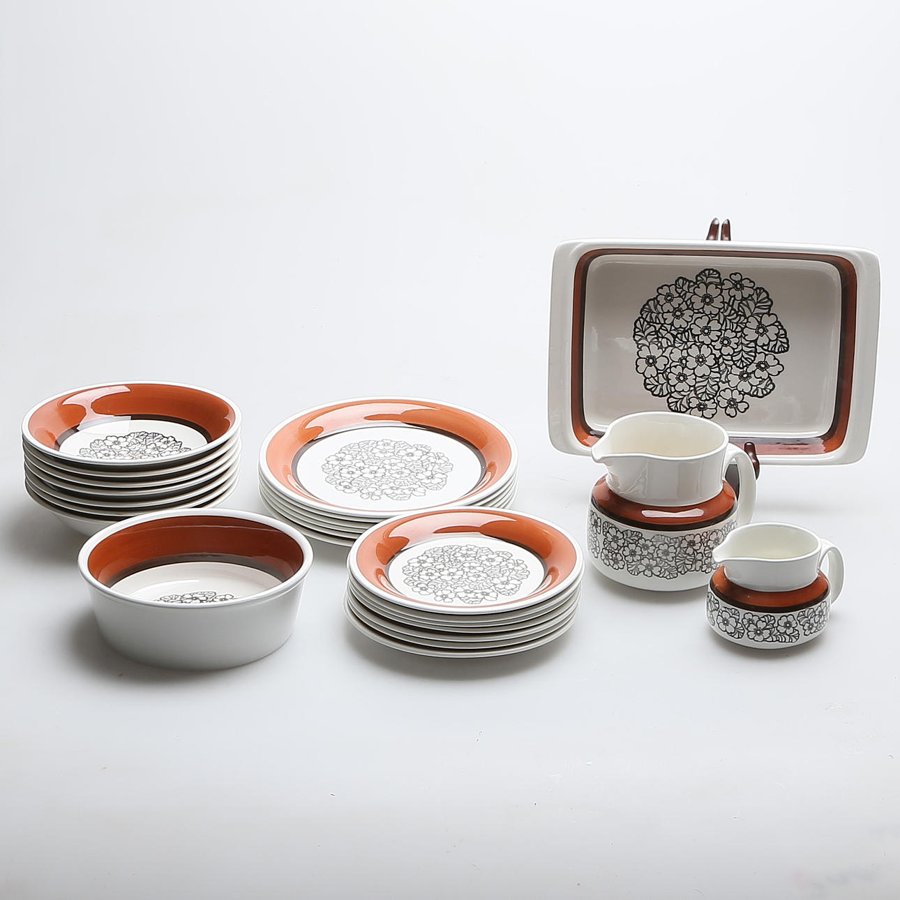 MATSERVIS, 24 Delar, Gefle, Agneta.