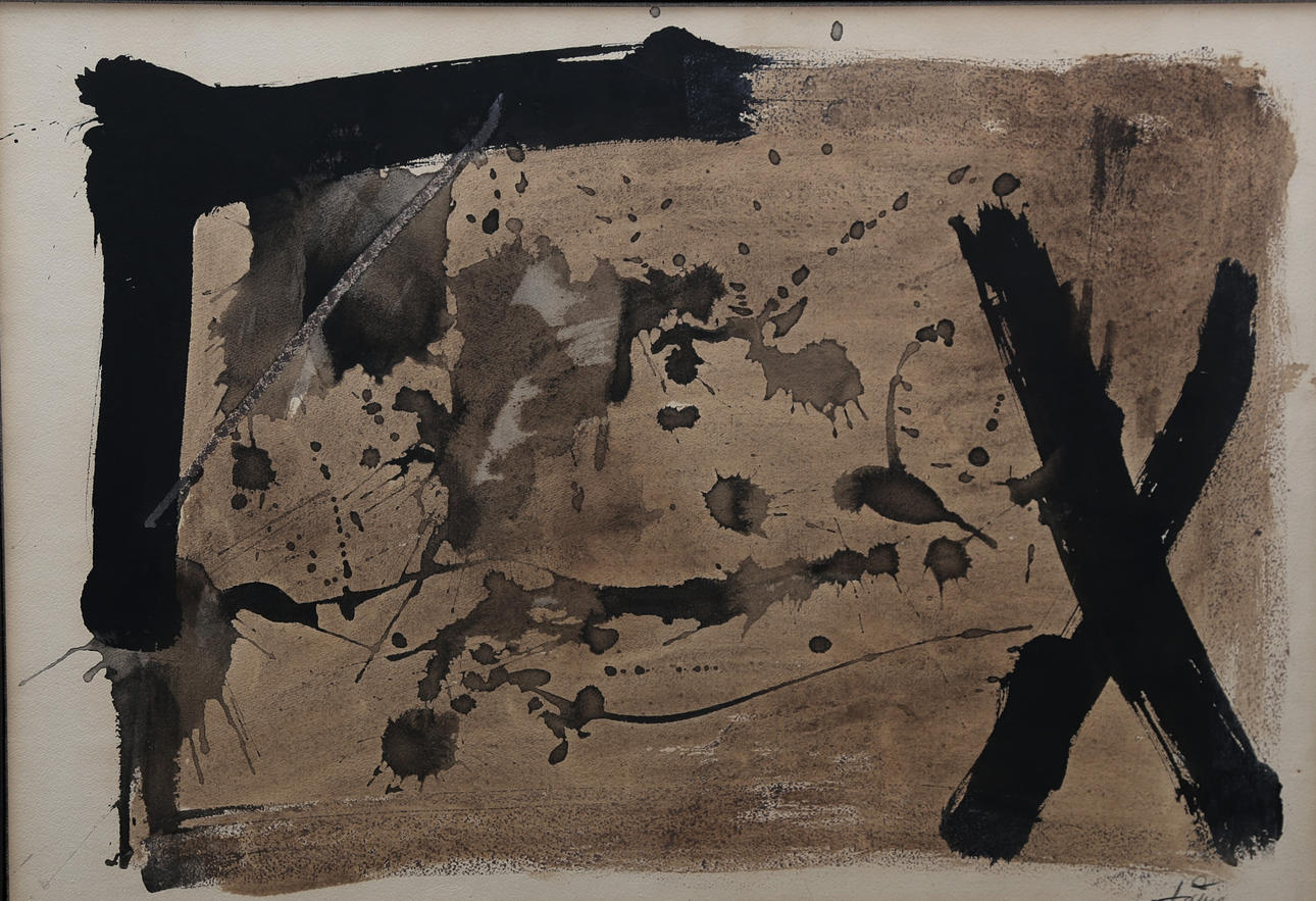 ANTONI TÀPIES. Sin título.