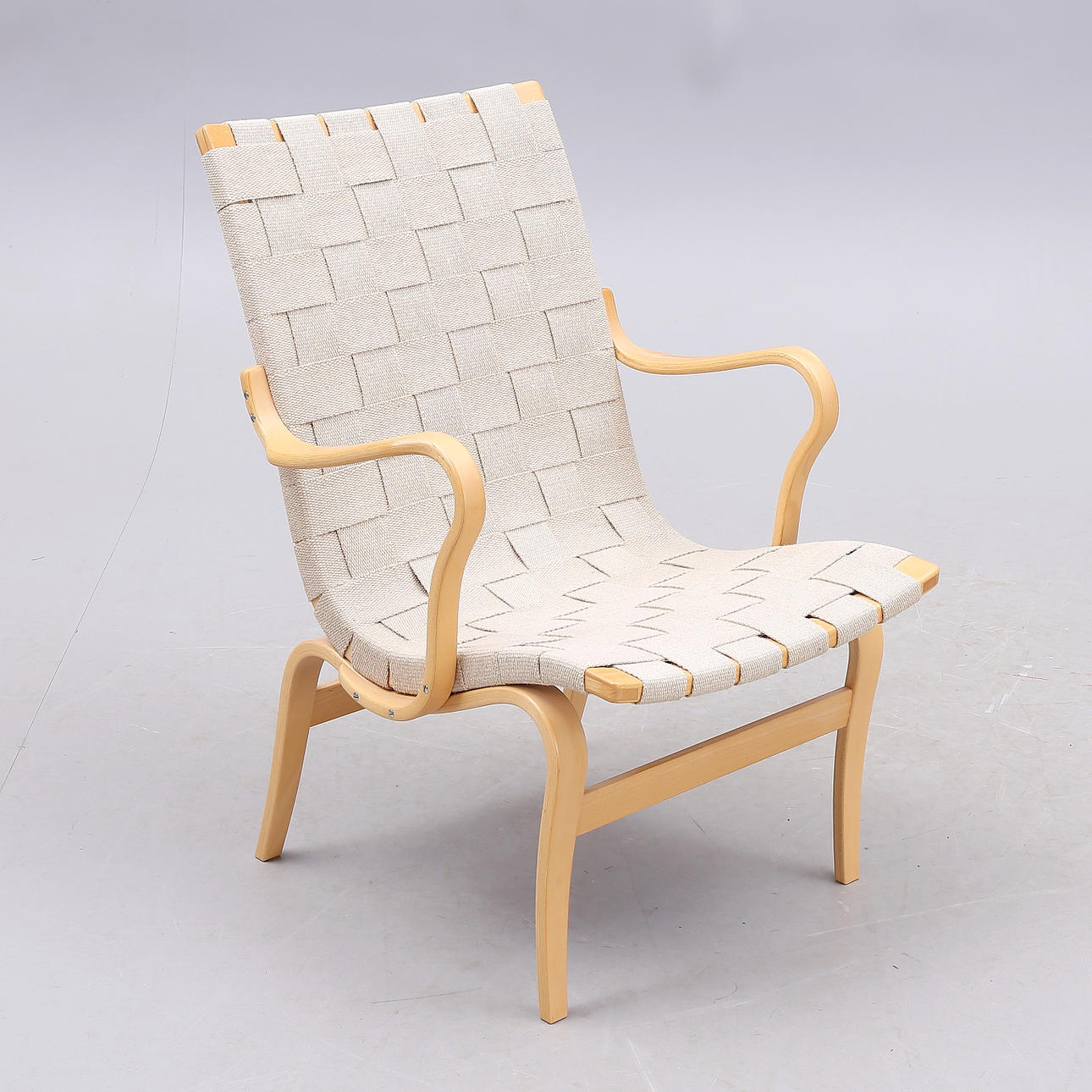 BRUNO MATHSSON. Butaca, "Eva", para Dux.