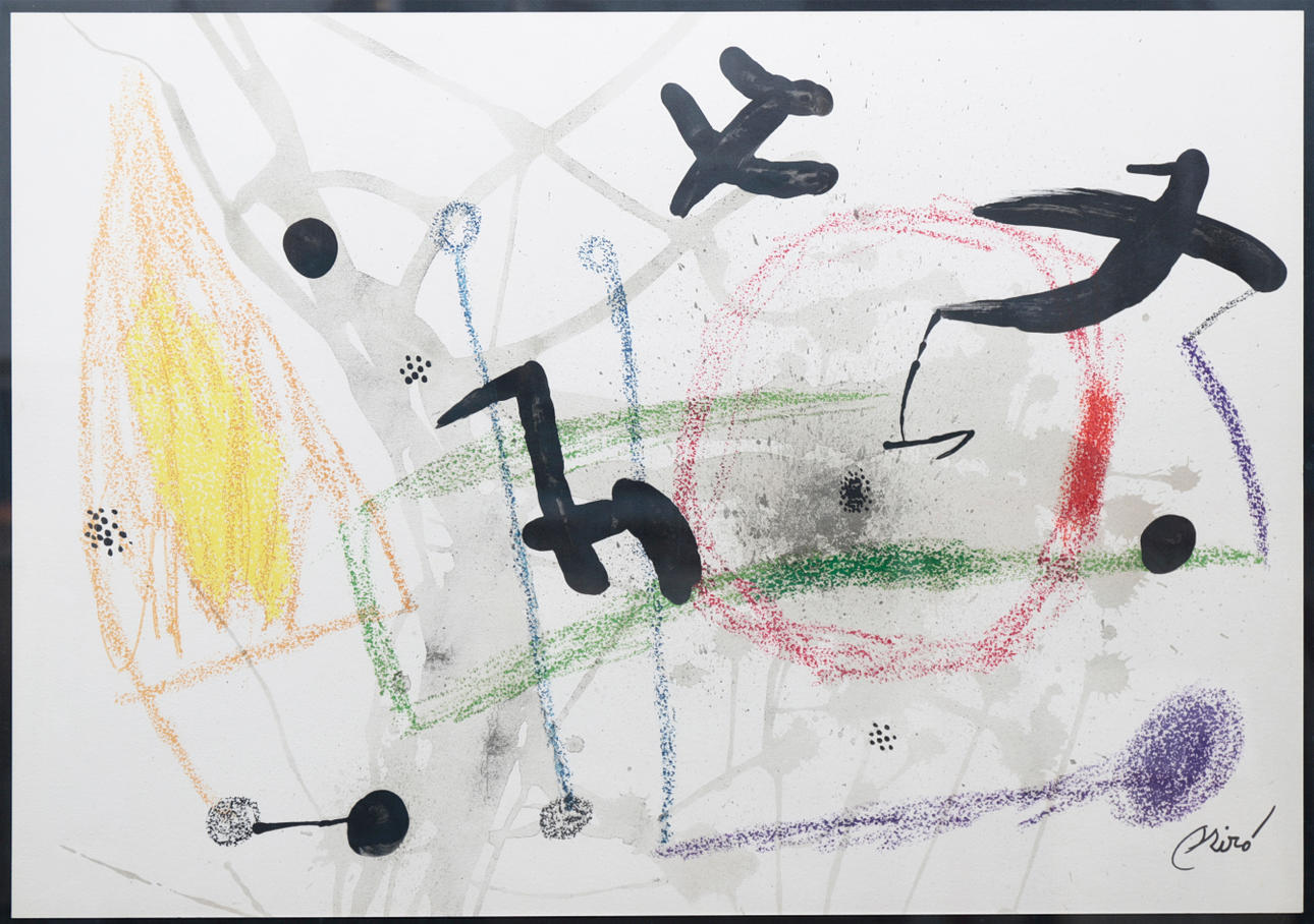 JOAN MIRÓ. Utan titel.