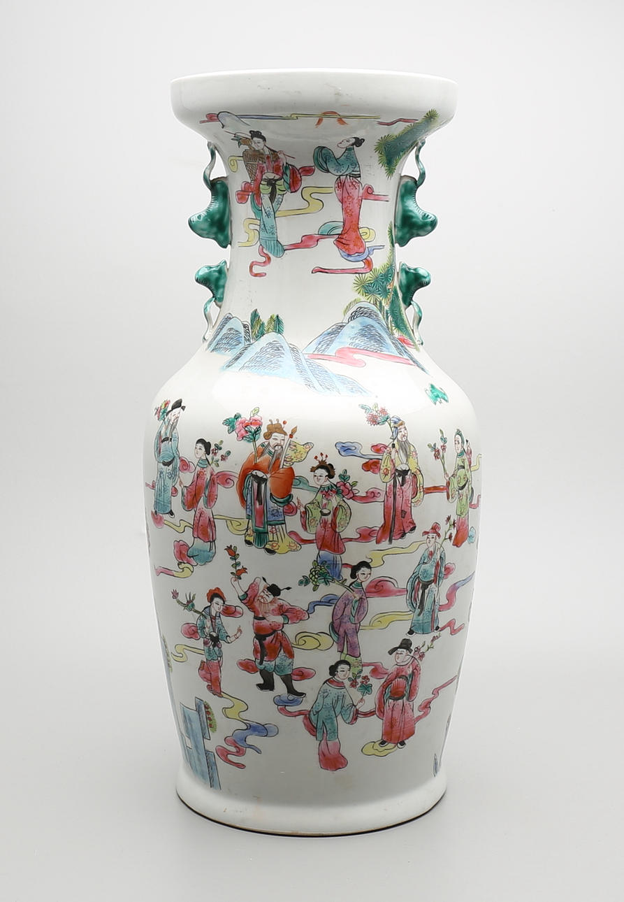 URNA, porslin, Kina.