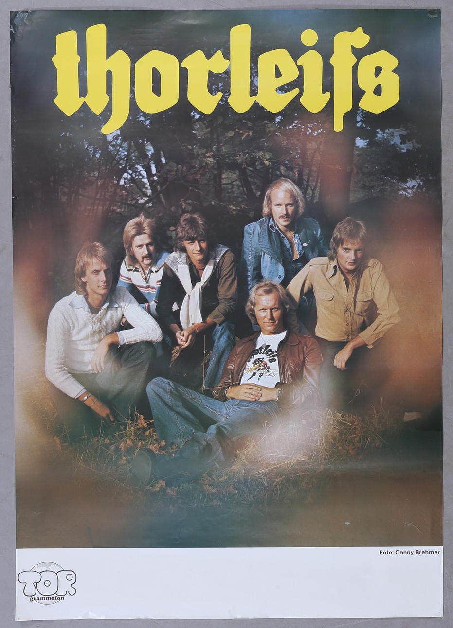 DANCE BAND POSTER, Thorleifs, 1970s.