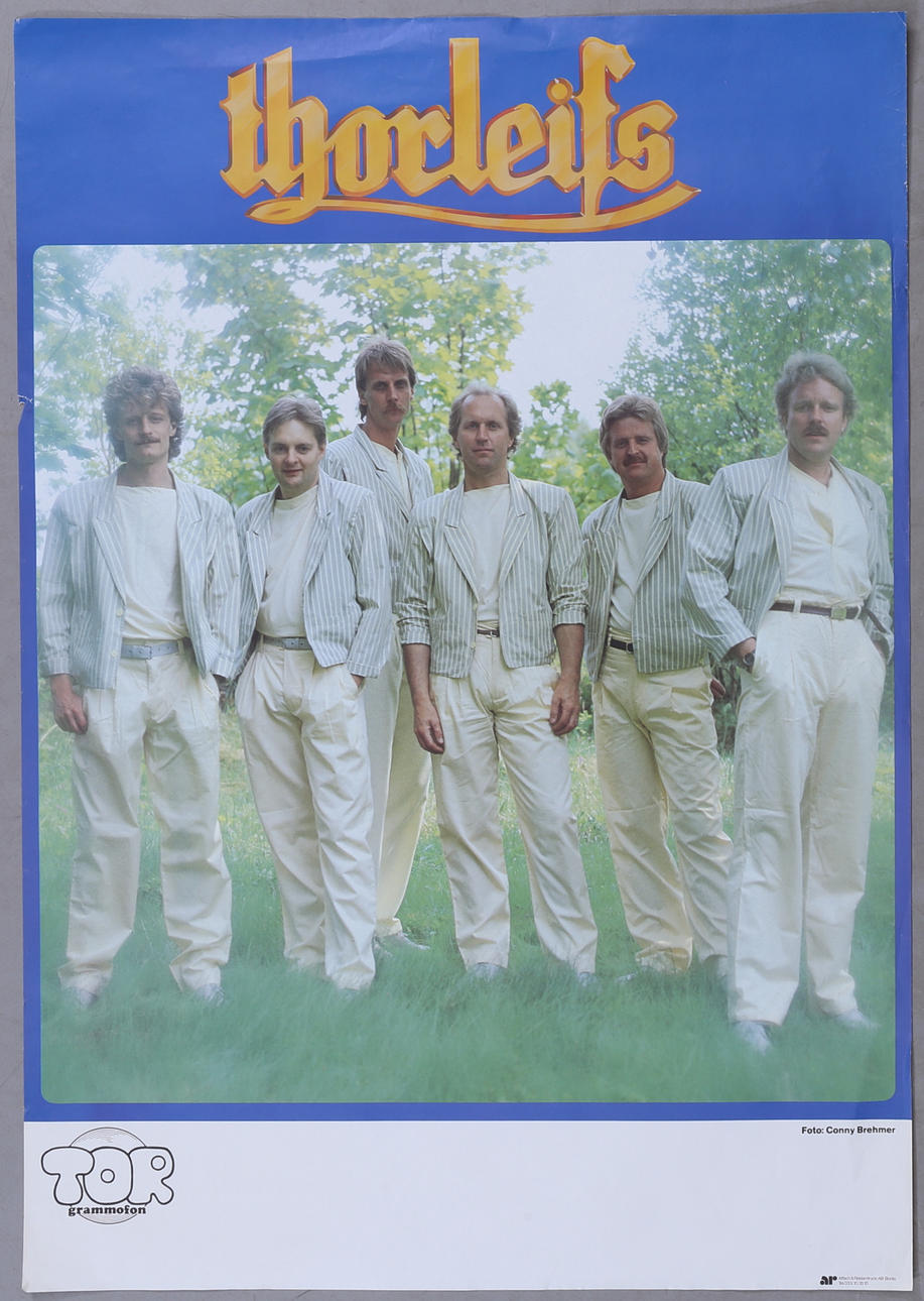 DANCE BAND POSTER, Thorleifs, 1970s.