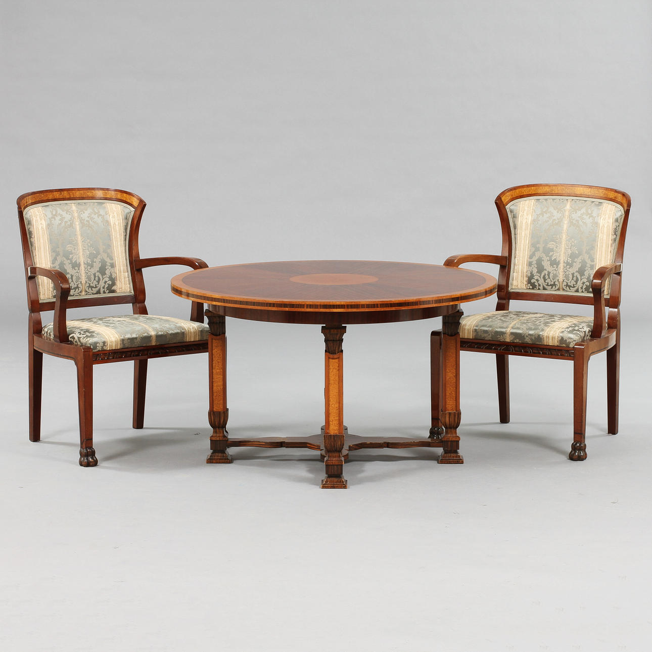 SALONGSMÖBEL, 5 delar. Carl-Ernst Dahlgren för Möbelsnickarnas AB, Hillén & Co.