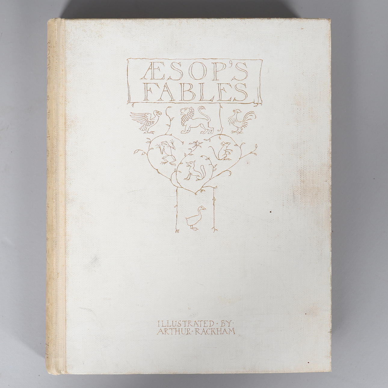 AESOPS FABLES DELUXE EDITION ILLUSTRIERT VON ARTHUR RACKHAM.
