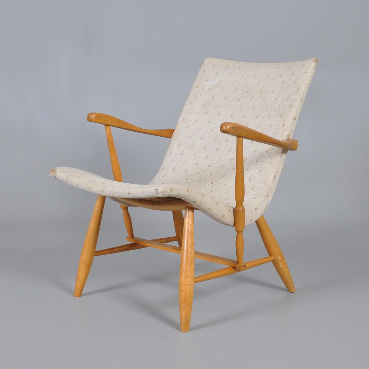 YNGVE EKSTRÖM. Fåtölj, "Anders" 50-tal.