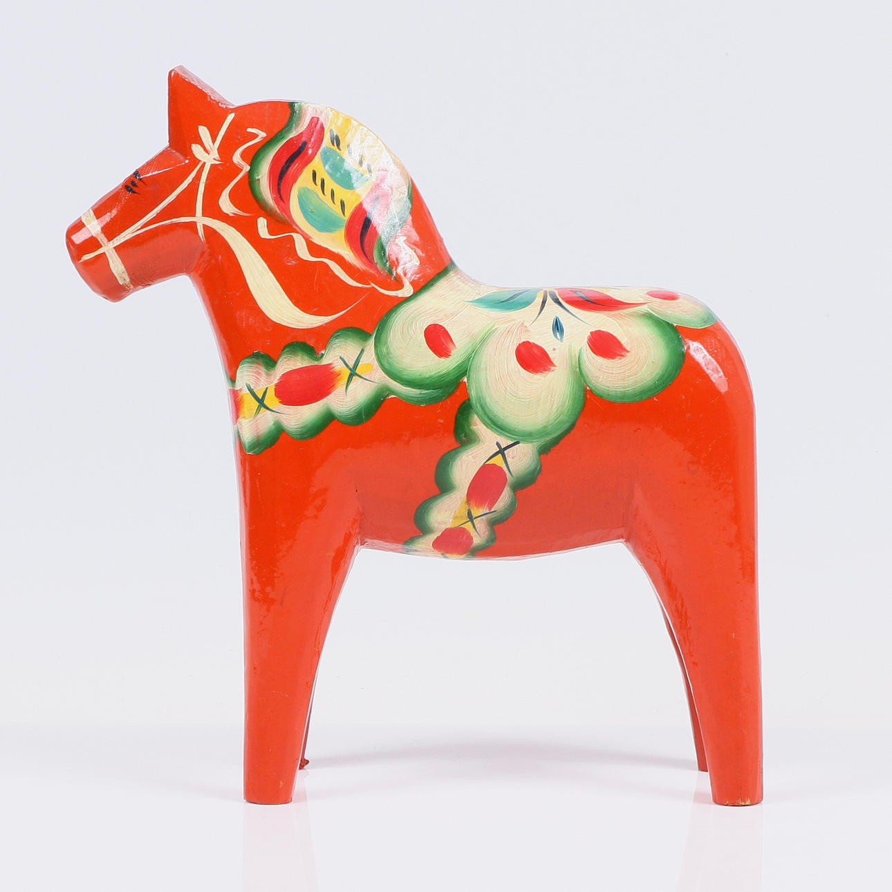 DALAHÄST, bemålat trä, 1900-tal.