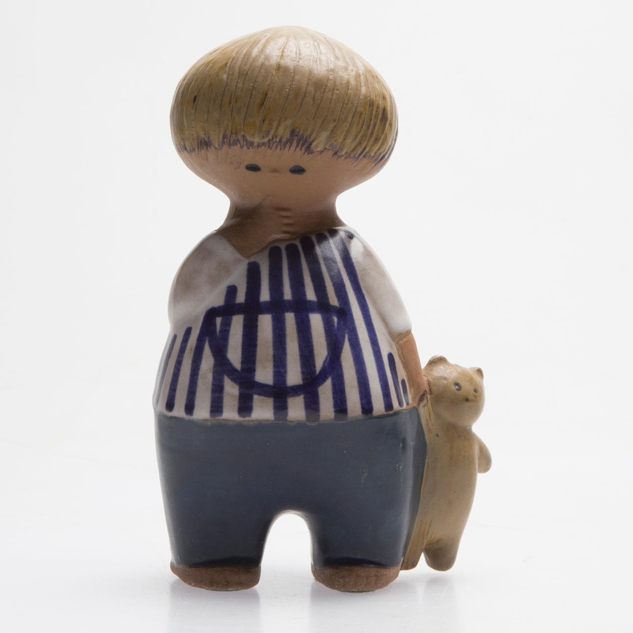 LISA LARSON. FIGUR, Keramik, "Malin" Gustavsberg, 1900.