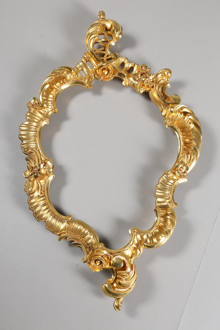 FÖRGYLLD RAM utan spegel.